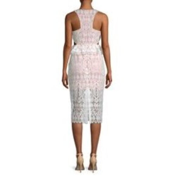 ALEXIS | Pepa Lace Cut-out Midi Dress - Picture 4 of 11